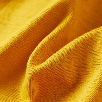 Детска тениска с дълъг ръкав, охра, 92