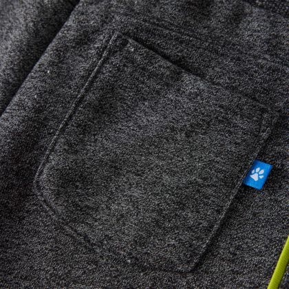 Детски спортен панталон, сив меланж, 92