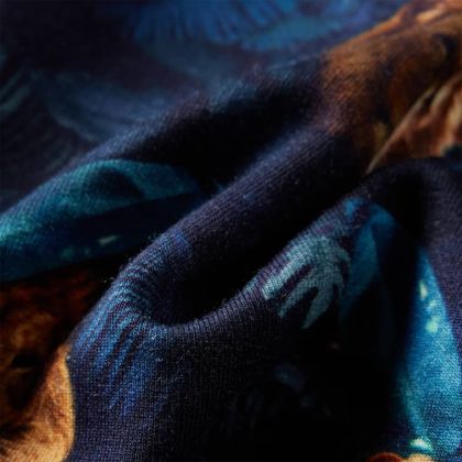 Детски суитшърт, тъмносин, 92