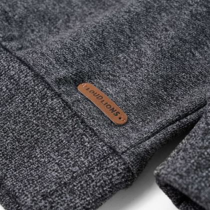 Детски суитшърт, тъмносин меланж, 140