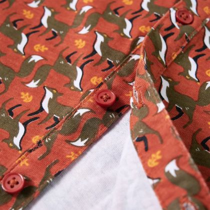 Детска риза, светлоръждиво, 92