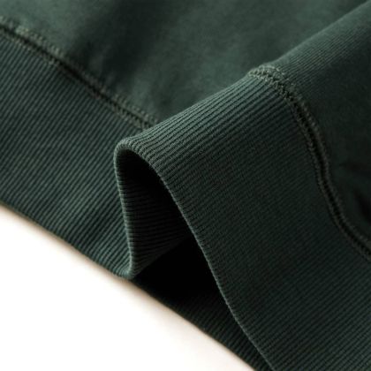 Детски суитшърт, тъмнозелен, 92