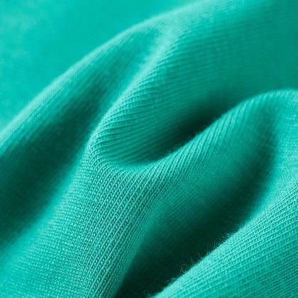 Детска тениска с дълъг ръкав, яркозелена, 140