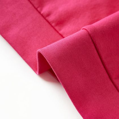 Детски суитшърт, яркоорозов, 104