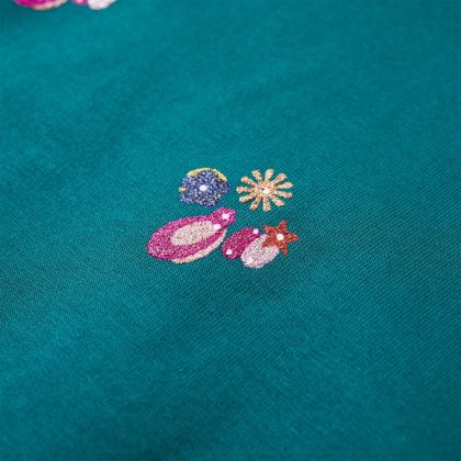 Детски суитшърт, тъмнозелен, 116