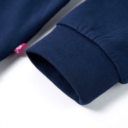 Детски суитшърт, тъмносин, 104