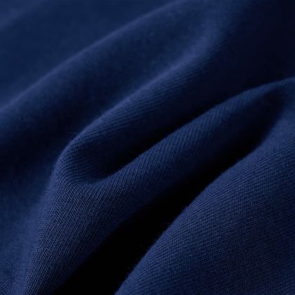 Детска тениска с дълъг ръкав, нейви, 116