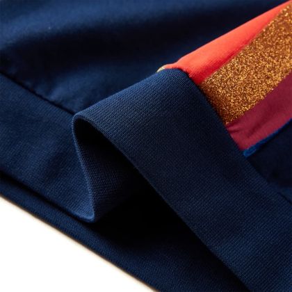 Детски суитшърт, тъмносин, 116