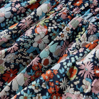 Детска пола, тъмносиня, 128