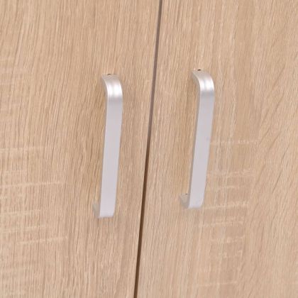 Комплект мебели за баня от 3 части и мивка, бежов цвят