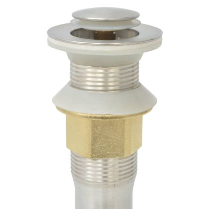 Комплект мебели за баня от 3 части и мивка, бежов цвят