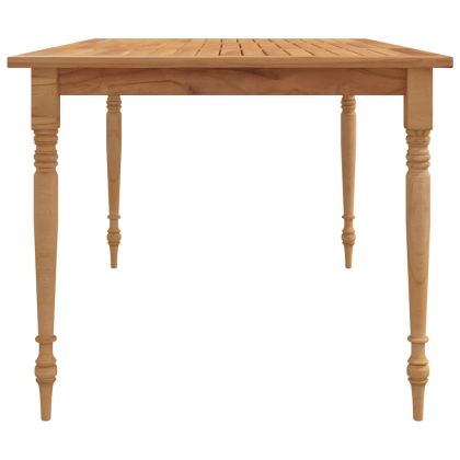 Маса Батавия, 150x90x7 см, тиково дърво масив