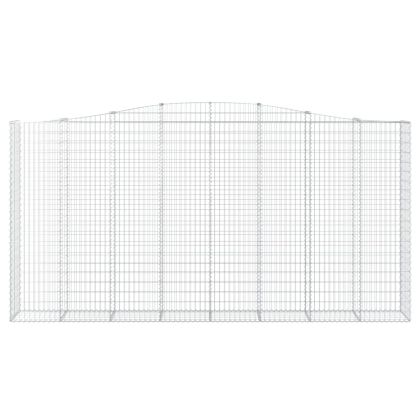 Габионни кошници арка 6 бр 400x50x200/220 см поцинковано желязо