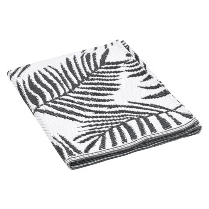 Килим за открито, ARAKIL черен, 140x200 см, PP