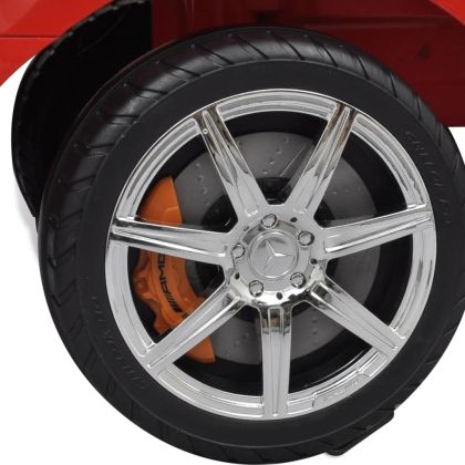 Детска кола с крачно задвижване, червена