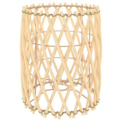 Абажур за лампа кафяв Ø23x28 см ракита