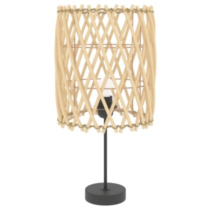 Абажур за лампа кафяв Ø23x28 см ракита