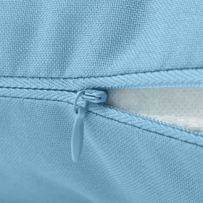 Градински възглавници, 2 бр, 60x40 см, светлосини