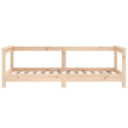 Рамка за детско легло, 70x140 см, масивна борова дървесина