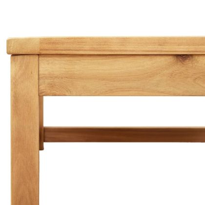 Градински лаундж комплект, 7 части, с възглавници, акация масив