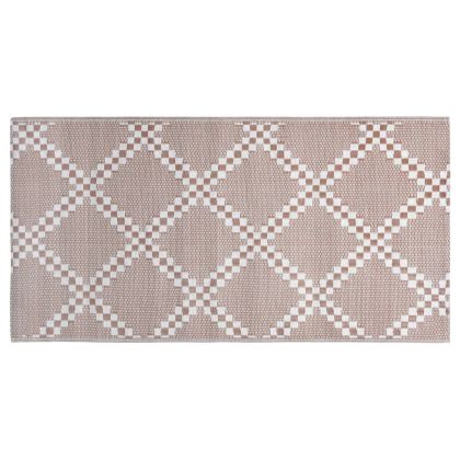 Килим за открито, ARAKIL кафяво, 80x150 см, PP