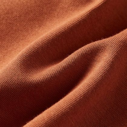 Детска рокля с дълъг ръкав, коняк, 116