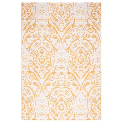 Килим за открито, ARAKIL жълт, 140x200 см, PP