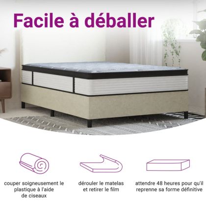 Матрак покет пружини, Medium, 140x200 см