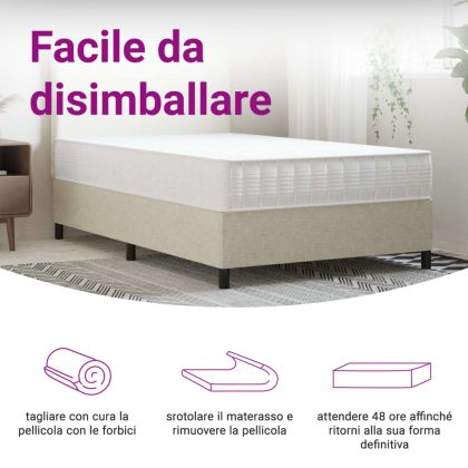 Матрак покет пружини, средна твърдост, 140x190 см