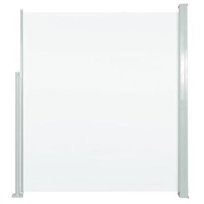 Странична тента за вътрешен двор/тераса, 160x300 см, кремава