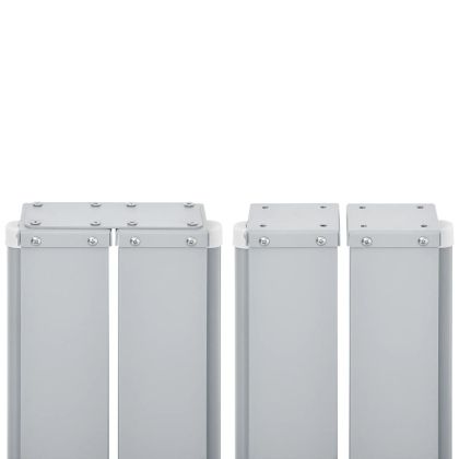 Прибираща се странична тента, антрацит, 120x1000 см