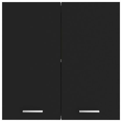 Висящ шкаф "Lyon", черен, 60x31x60 см, инженерно дърво