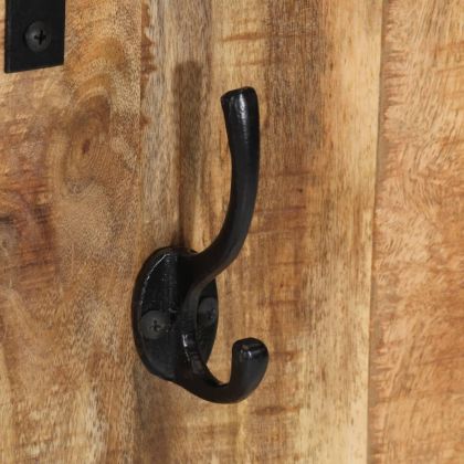 Закачалка портманто 35x8x110 см масивно дърво манго