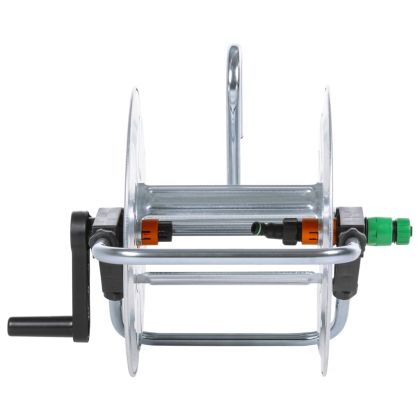 Макара за маркуч стенен монтаж за 50 м 1/2" и 35 м 3/4" стомана