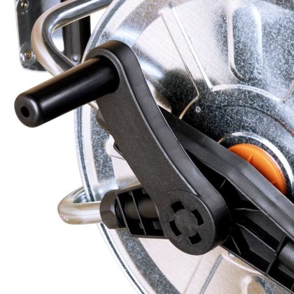 Макара за маркуч стенен монтаж за 50 м 1/2" и 35 м 3/4" стомана