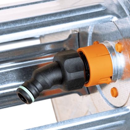 Макара за маркуч стенен монтаж за 50 м 1/2" и 35 м 3/4" стомана