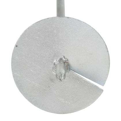 Анкери за земя, 4 бр, 10х60 см, поцинкован метал