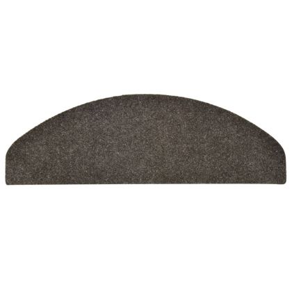 Изтривалки за стълби, самозалепващи се, 5 бр., 65x21x4 см, антрацит, полукръгли, големи