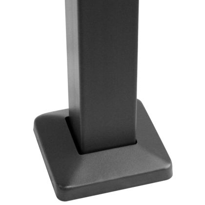 Навес за барбекю с рафтове антрацит 240x150x243 см стомана