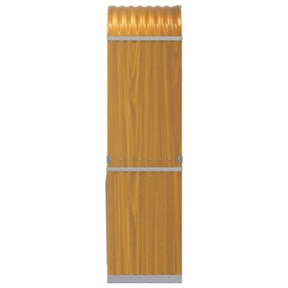 Поставка за дърва, дървесен вид, 40x45x170 см, стомана