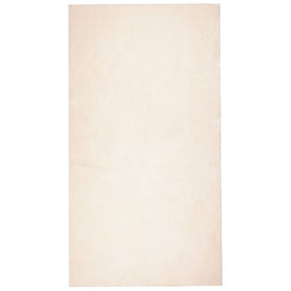 Килим HUARTE с къс косъм, мек и миещ се, бежов, 80x150 см