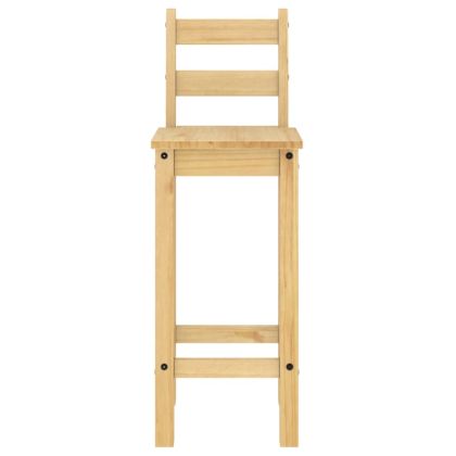 Бар комплект от 5 части, масивна борова дървесина