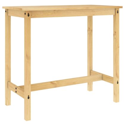 Бар комплект от 5 части, масивна борова дървесина