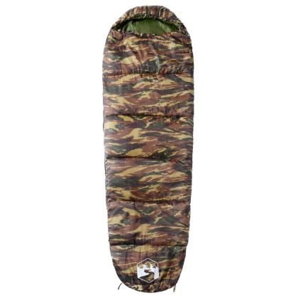 Спален чувал тип мумия за възрастни къмпинг 3 сезона