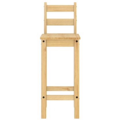 Бар комплект от 5 части, масивна борова дървесина