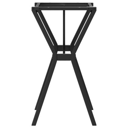 Крака за трапезна маса, Y-рамка, 60x40x73 см, стомана