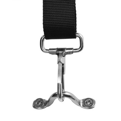 Тента за лодка, 3 дъги, черна, 183x160x137 см