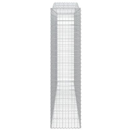 Габионни кошници арка 7 бр 400x50x200/220 см поцинковано желязо