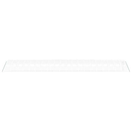 Оранжерия със стоманена рамка бяла 80 м² 20x4x2 м