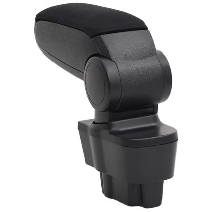 Подлакътник за кола черен 12x37x(31-48) см ABS